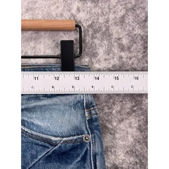 FRAME Jeans 25 Womens Le Sylvie Kick Boot Cut Sew Patchwork Denim - Picture 3 of 8